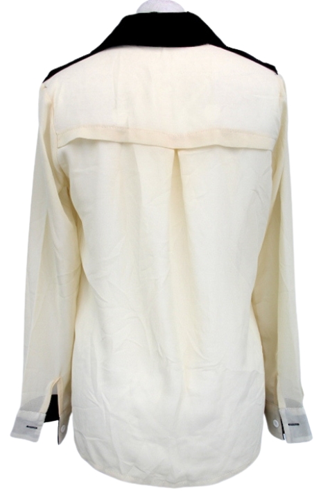 Chemise transparente à poches Lirenxuan taille 38-40