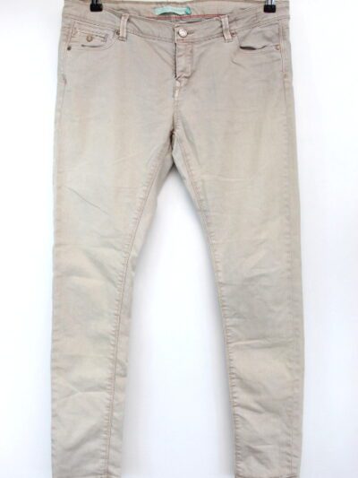 Jeans beige Alcott Taille 46-friperie occasion seconde main