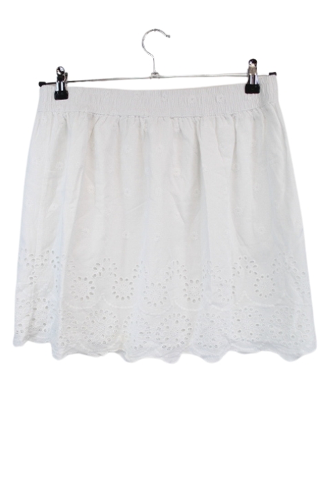 Jupe courte à broderie anglaise H&M taille 40