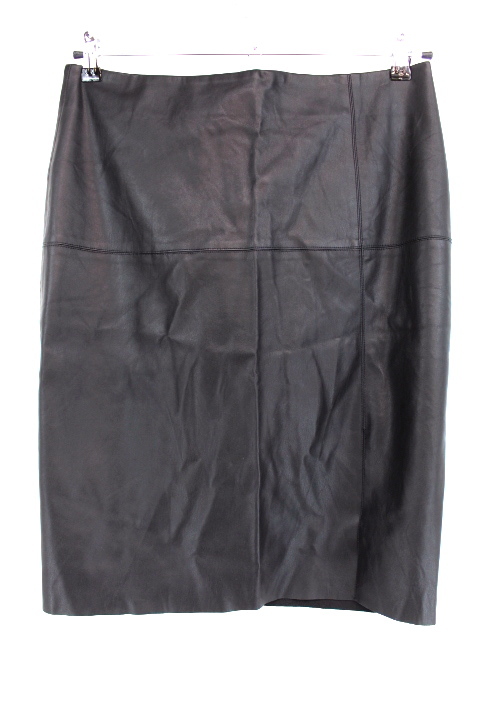 Jupe droite en simili cuir PIMKIE Taille 42 - Vêtement de seconde main - Friperie en ligne