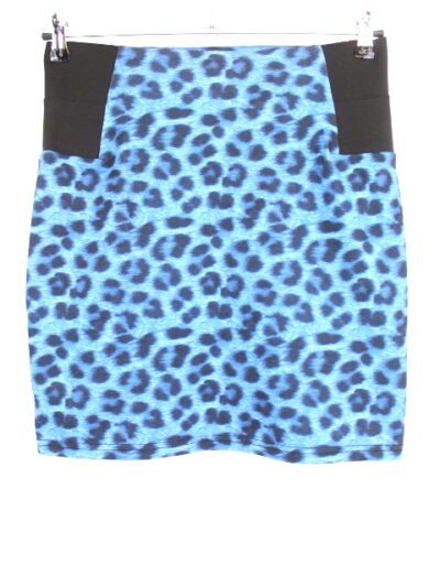 Jupe léopard élastiquée Coolcat taille 46-48 - friperie femmes, vêtements d'occasion, seconde main