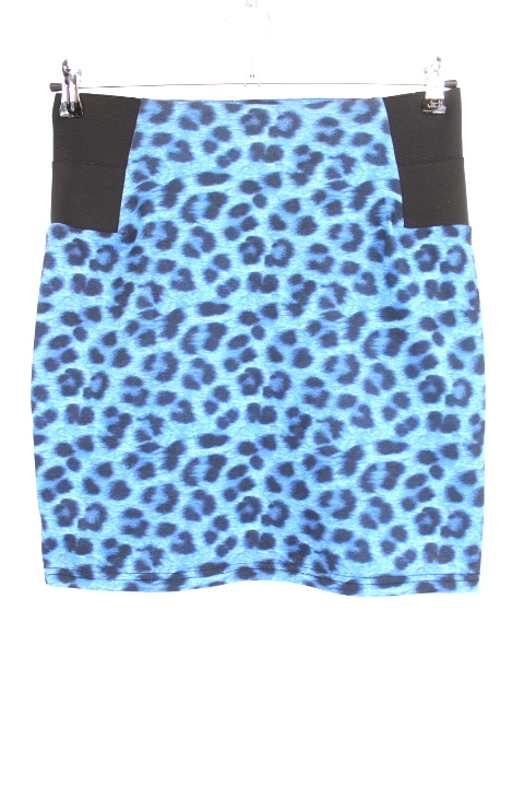 Jupe léopard élastiquée Coolcat taille 46-48 - friperie femmes, vêtements d'occasion, seconde main