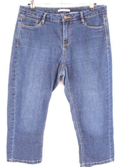 Pantacourt en jeans CAMAÏEU Taille 40 - Vêtement de seconde main - Friperie en ligne