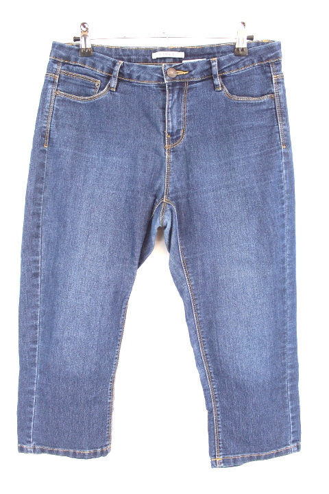 Pantacourt en jeans CAMAÏEU Taille 40 - Vêtement de seconde main - Friperie en ligne