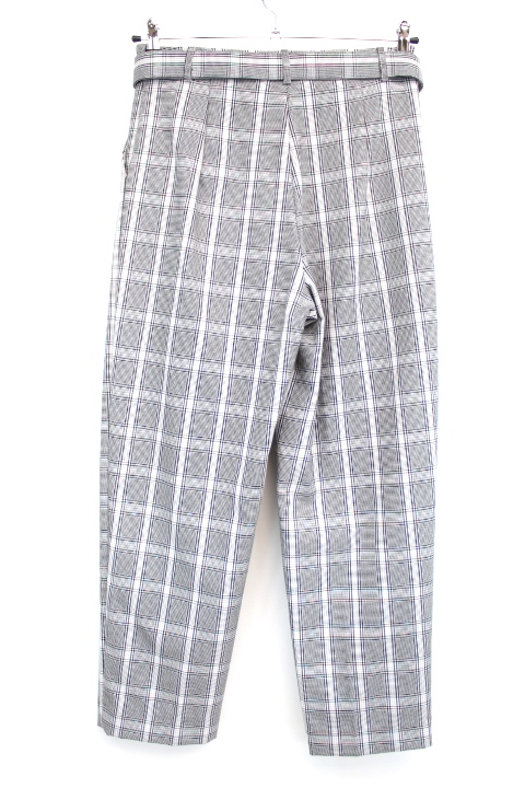 Pantalon à carreaux avec ceinture Kookaï taille 40