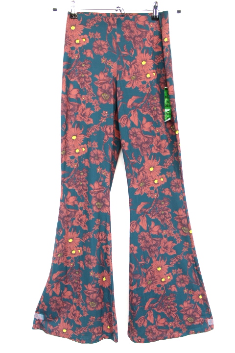 Pantalon fluide à fleurs Zara taille 36 NEUF - friperie femmes, vêtements d'occasion, seconde main
