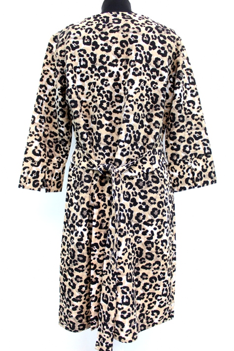 Robe stretch type léopard BODY FLIRT Taille 40