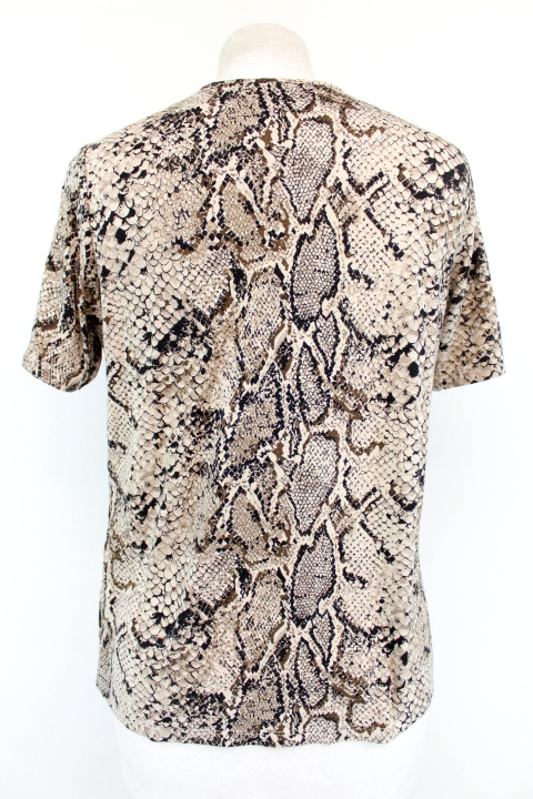 Tee-shirt motif léopard MARK & SPENCER Taille 42 - Vêtement de seconde main - Friperie en ligne