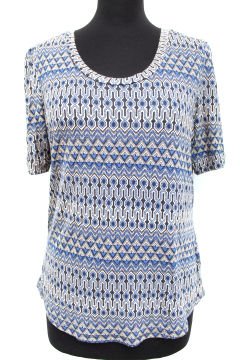 Tee-shirt imprimé ethnique H&M Taille M - Vêtement de seconde main - Friperie en ligne